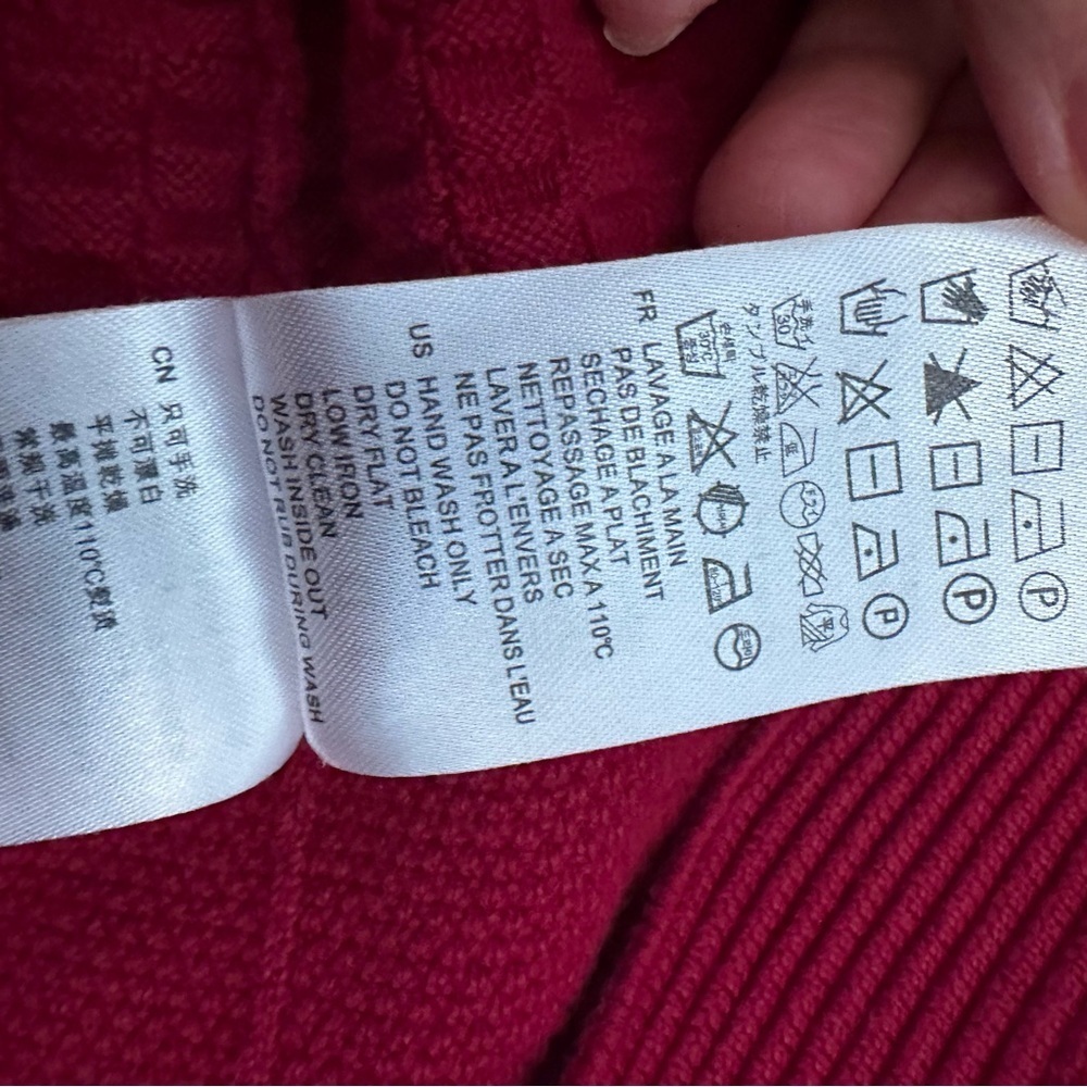 Sandro Rolly Dress Red Size FR 2 # - Picture 12 of 15